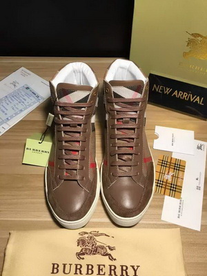 Burberry High-Top Fashion Men Shoes--008